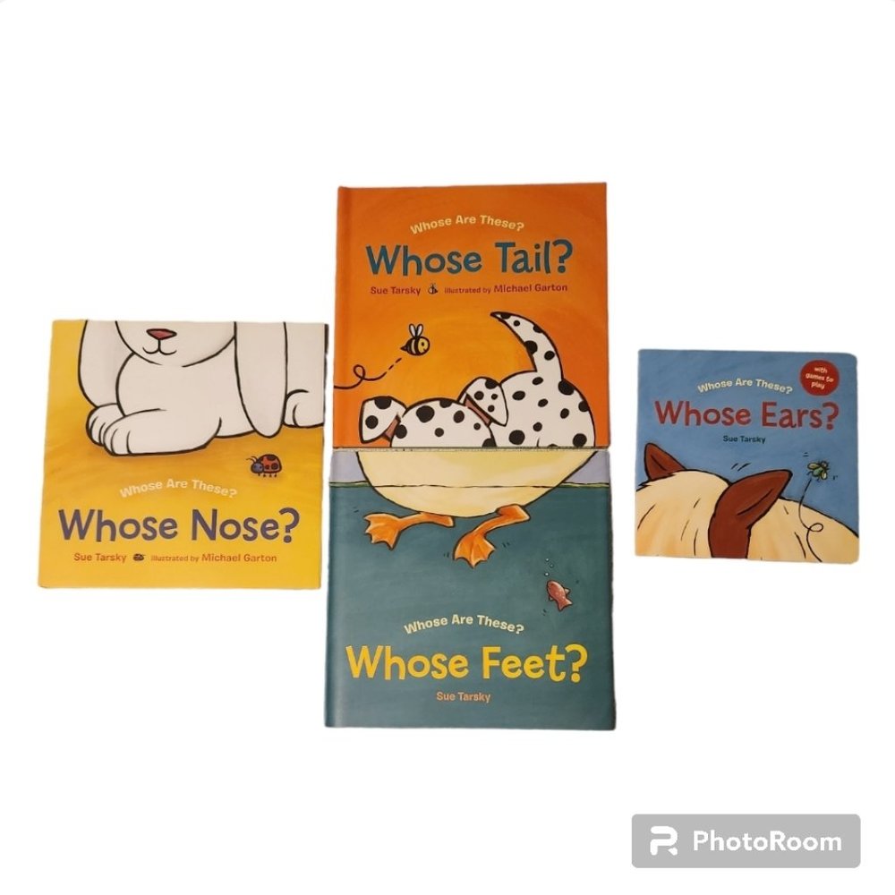 "Whose Are These?" Book Collection by Sue Tarsky (New - No Tags)